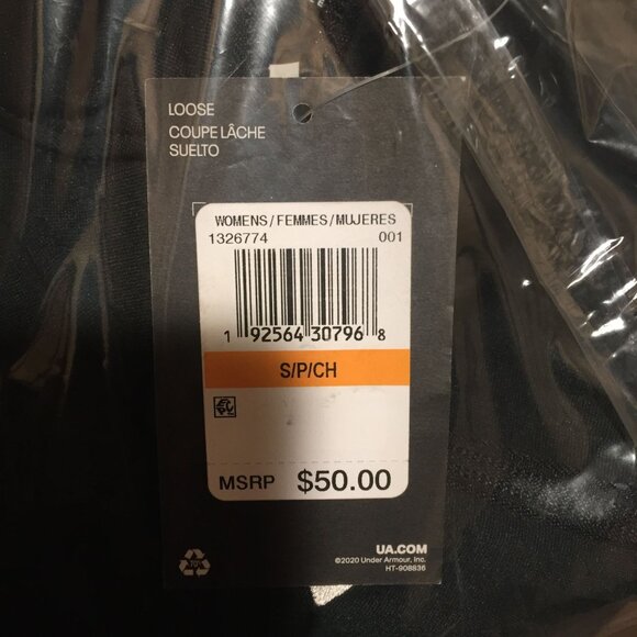 Under Armour Women Rival Knit 1/2 Turtleneck Jacket 1326774-001 Black Size Small - Picture 5 of 5